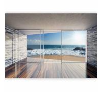 Fotomurales B&D XXL - 300x210 cm XXL Papel pintado tejido no tejido Decoración de Pared decorativos Murales moderna Diseno Fotográfico Paisaje Mar c-B-0058-a-d