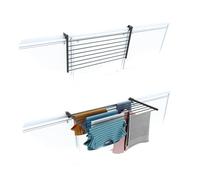 Foxydry Duo, tendedero de barandilla y balcón, Plegable, 102 cm