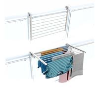 foxydry Duo, tendedero de barandilla y balcón, Plegable, 82 cm
