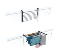 foxydry Duo, tendedero de barandilla y balcón, Plegable, 82 cm