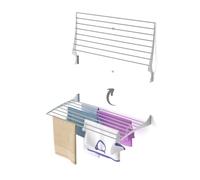 foxydry Fold, tendedero de Pared, Plegable Ahorra Espacio, 100 cm