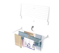 foxydry Fold, tendedero de Pared, Plegable Ahorra Espacio, 116 cm