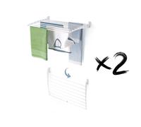 foxydry Fold, tendedero de Pared, Plegable Ahorra Espacio, 82 cm X2
