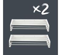 foxydry Hide, tendedero de Pared, Plegable, Ahorra Espacio, 71 cm X2
