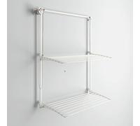foxydry Wall, tendedero de Pared Sube y Baja, Plegable, 108 cm