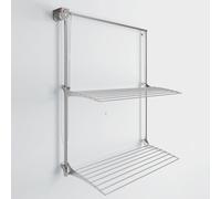 foxydry Wall, tendedero de Pared Sube y Baja, Plegable, 108 cm