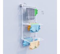foxydry Wall, tendedero de Pared Sube y Baja, Plegable, 88 cm