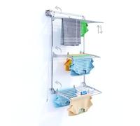 foxydry Wall, tendedero de Pared Sube y Baja, Plegable, 88 cm