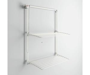 foxydry Wall, tendedero de Pared Sube y Baja, Plegable, 88 cm