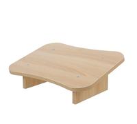 FOYTOKI Madera Taburete Reposapiés para Escritorio, Oficina y Hogar | Plegable y Portátil, Fácil de Guardar, Apoyo Cómodo para Pies en Casa o Trabajo