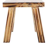 FOYTOKI Taburete de Madera para Niños Pequeño y Ligero, Taburete Corto Reutilizable Adecuado para Habitaciones Simples y Entrenamiento para IR al Baño