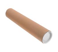 FOYTOKI Tubo De CartóN Kraft Para Almacenamiento De Documentos Y Arte DiáMetro 6.5 Cm Grosor 3 Mm 33X1 Cm Ideal Para ProteccióN Y EnvíO De Planos Y Certificados