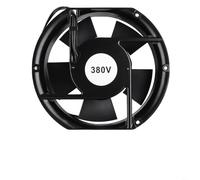 FP-108EX-S1-B Ventilador de refrigeración axial de CA, caja de aleación de aluminio de 162 mm, alto flujo de aire de 2500 RPM de bajo ruido para máquina de soldadura eléctrica de bastidor de gabinete