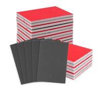 Frahou Juego de 24 esponjas abrasivas flexibles, 180-3000 granos, papel de lija húmedo en seco, almohadillas profesionales para uso en madera