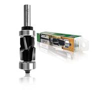 Fraiser fresa para perfilar con compresión UP/DOWN y rodamiento superior e inferior - vástago 8 mm, altura de corte 25,4 mm - para fresadora vertical y recortadora - madera y laminados