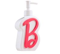 Franco, Barbie Pink B Monogram, Dispensador Coleccionable de jabón, loción o desinfectante de Manos de Halloween con el Sombrero de Bruja de Wicked, 331 g