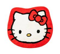 Franco Collectibles - Alfombra de baño de Felpa Antideslizante de Hello Kitty (Producto Oficial)