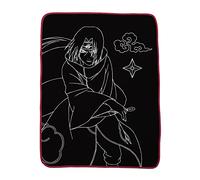 Franco Collectibles Naruto Itachi Anime Bedding - Manta súper Suave de Micro Raschel, 46 x 60 Pulgadas (Producto con Licencia Oficial)