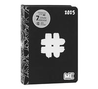 Franco Cosimo Panini ME - Agenda Classic Edition - Cuaderno diario de 16 meses, tapa blanda con gráficos en relieve y 512 páginas, ideal para escuela secundaria, superior y universidad, 12 x 16,5 cm
