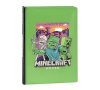Franco Cosimo Panini Minecraft - Diario escolar oficial Minecraft, diario de 12 meses, ideal para la escuela primaria, con tapa acolchada y 320 páginas interiores impresas a color, 13 x 17,8 cm
