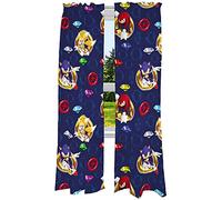 Franco Juego de Cortinas para habitación de niños, 82 x 84 Pulgadas, Sonic The Hedgehog, Anime