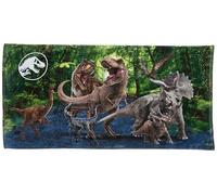 Franco Toalla de Playa de algodón súper Suave para niños, 58 x 28 Pulgadas, Jurassic World Dominion