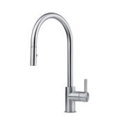 Franke Grifo de fregadero Eos Neo FC 0045.501 – Caño extraíble, acero inoxidable 115.0590.045
