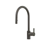 Franke Eos Neo - Grifo de fregadero FC 0045.503 con caño extraíble, antracita 115.0628.256
