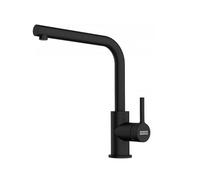FRANKE 115.0693.393, Grifo del fregadero de la cocina Lina L, Negro mate