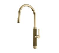 Franke Grifo de cocina Mythos Masterpiece 115.0711.558 con ducha extraíble oro arcaico