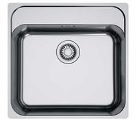 FRANKE 127.0708.283: Fregadero SMART SRX 210-50 A con sistema de desagüe giratorio / Fregadero de acero inoxidable / Modelo Slimtop