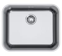 FRANKE 127.0708.297. Fregadero SMART SRX 210-50 con sistema de desagüe giratorio / Fregadero de acero inoxidable / Modelo Slimtop