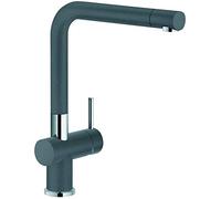 Franke Active Plus Fragranite Grafito - Grifo (Grafito, Grifos de palanca, Solo, Tipo L, Cerámico, 3,5 cm)