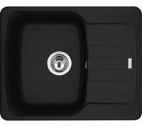 Franke Antea fregadero de granito 62x50 cm negro 114.0676.258