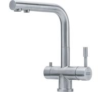 Franke Atlas grifo de cocina con filtro de pie acero inoxidable 120.0637.657