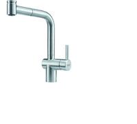 Franke ATLAS NEO Grifo Monomando Acero Inoxidable Salida Zugauslauf Plata