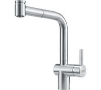 Franke Atlas Neo, Tahem, Acero inoxidable, Grifo de palanca, Monomando, Tipo L, Cerámico