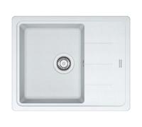 Franke Basis fregadero de granito 62x50 cm blanco 114.0676.304