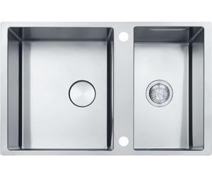Franke Box Center - Fregadero BWX 120-41-27, 82x52 cm, acero inoxidable 122.0579.553