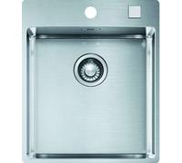 Franke Box - Fregadero BXX 210/610-40 TL, 43x51 cm, acero inoxidable 127.0369.288