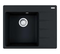 Franke Centro - Fregadero de fragranite CNG 611-62 TL/2, 62x50 cm, ónix 114.0637.503