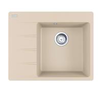 Franke Centro - Fregadero de fragranite CNG 611-62 TL/7, 62x50 cm, arena 114.0637.435