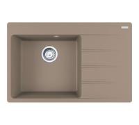 Franke Centro - Fregadero de fragranite CNG 611-78 TL/2, 78x50 cm, cachemira 114.0637.515