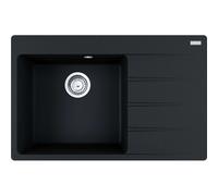 Franke Centro - Fregadero de fragranite CNG 611-78 TL/2, 78x50 cm, ónix 114.0637.517