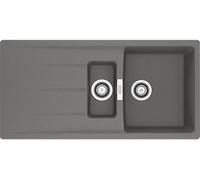 Franke Centro fregadero de granito 100x50 cm gris/grafito/ónix 114.0710.228