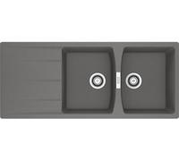 Franke Centro fregadero de granito 116x50 cm gris/grafito/ónix 114.0710.235