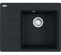 Franke Centro fregadero de granito 62x50 cm negro 114.0633.124