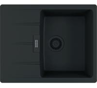 Franke Centro fregadero de granito 62x50 cm negro 114.0757.388