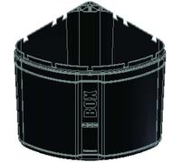 Franke - Cubo de basura de reserva Pivot, negro 133.0054.135