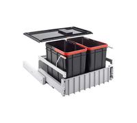 Franke - Cubo de basura integrado 300-60 Duo 121.0150.143